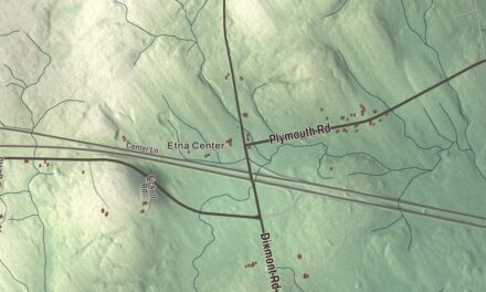 Map of Etna, Maine