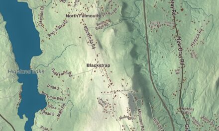 Map of Falmouth, Maine