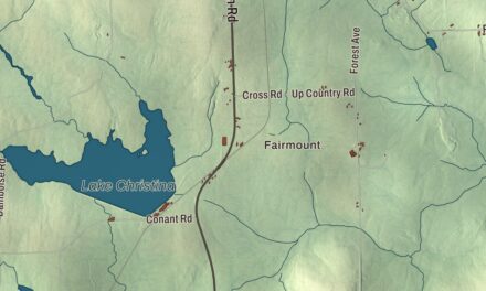 Map of Fort Fairfield, Maine
