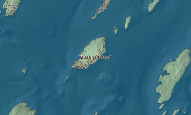 Map of Freeport, Maine