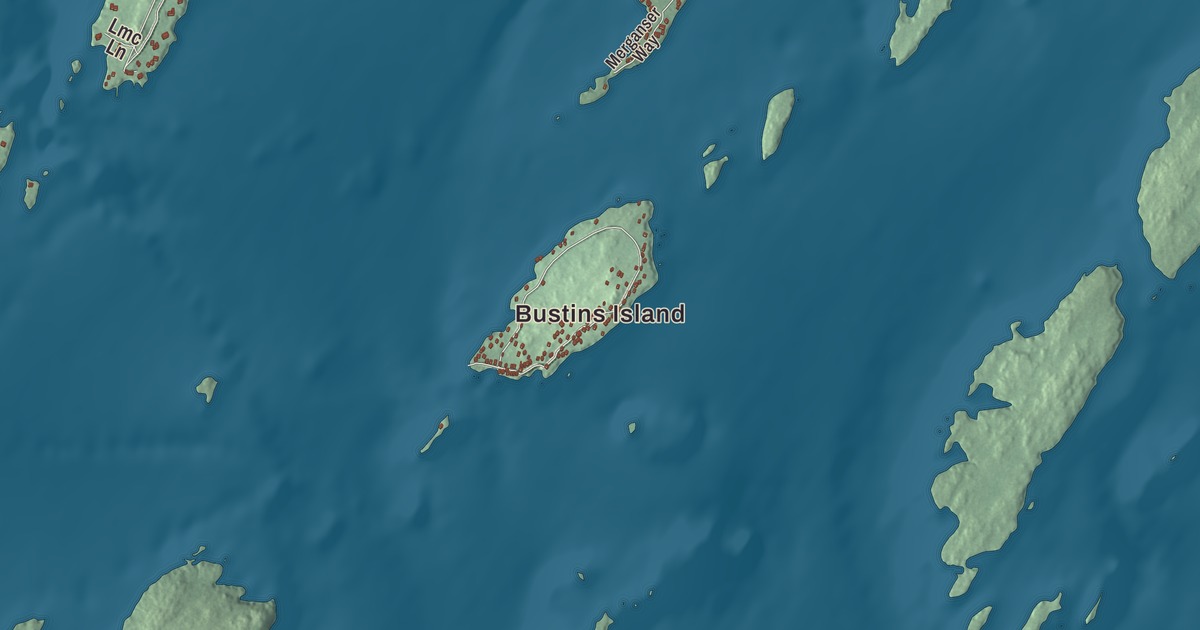 Map of Freeport, Maine