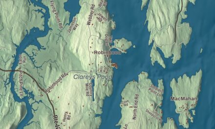 Map of Georgetown, Maine