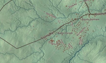Map of Gorham, Maine