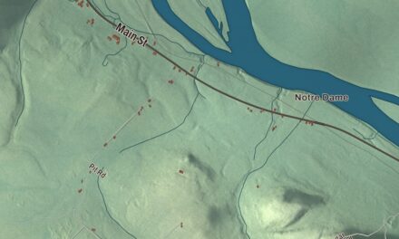 Map of Grand Isle, Maine