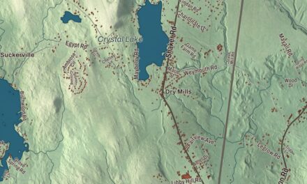 Map of Gray, Maine