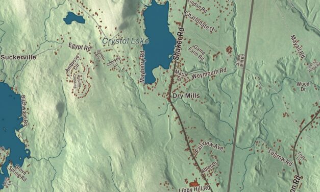 Map of Gray, Maine