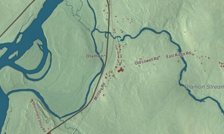 Map of Greenbush, Maine