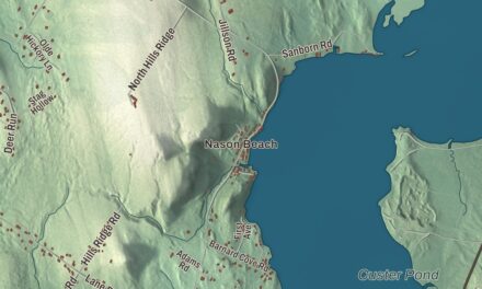 Map of Greene, Maine