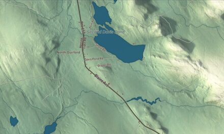Map of Guilford, Maine