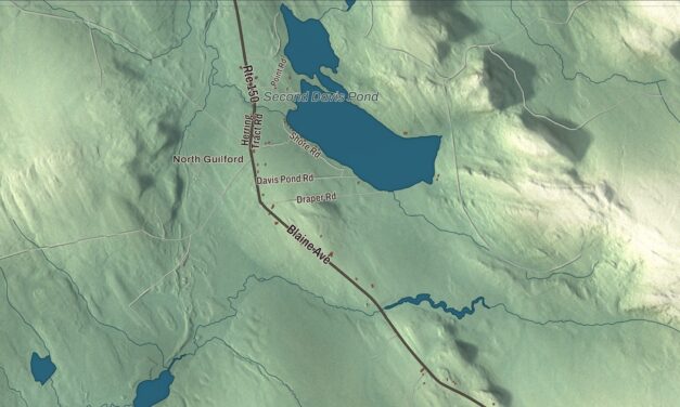 Map of Guilford, Maine