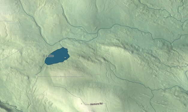 Map of Hammond, Maine
