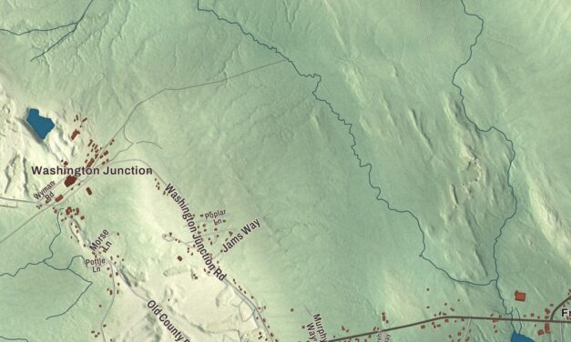 Map of Hancock, Maine