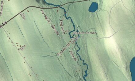 Map of Harrison, Maine
