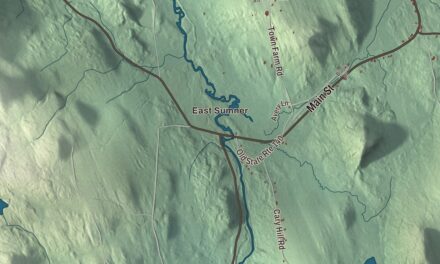 Map of Hartford, Maine