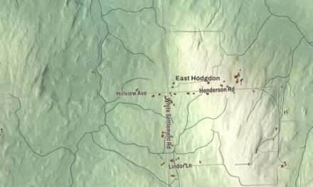 Map of Hodgdon, Maine