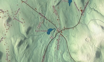Map of Holden, Maine