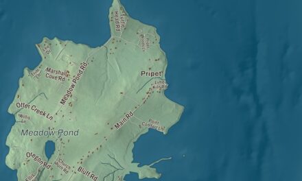 Map of Islesboro, Maine