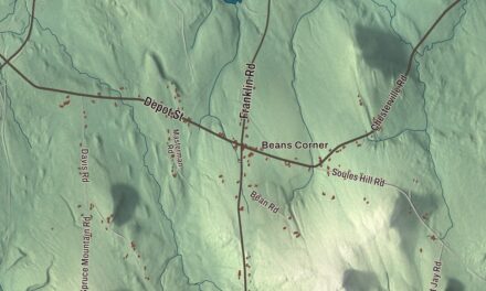 Map of Jay, Maine