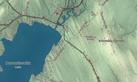 Map of Jefferson, Maine