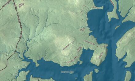 Map of Jonesboro, Maine