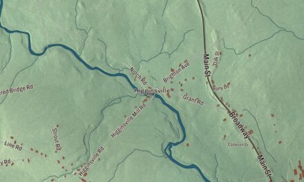 Map of Kenduskeag, Maine