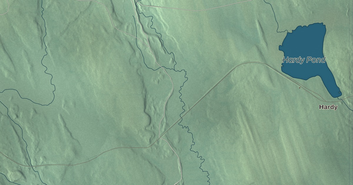 Map of Lake View, Maine