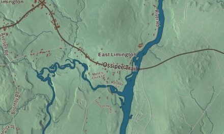 Map of Limington, Maine