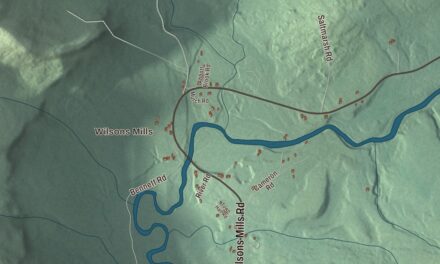 Map of Lincoln Plantation, Maine