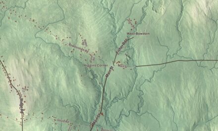 Map of Lisbon, Maine