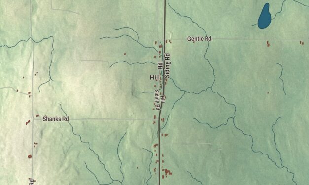 Map of Littleton, Maine