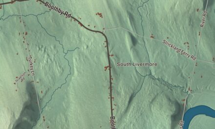 Map of Livermore, Maine
