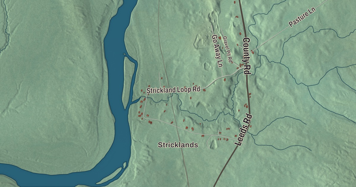 Map of Livermore Falls, Maine