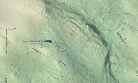 Map of Ludlow, Maine