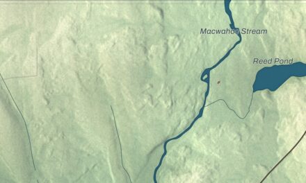 Map of Macwahoc, Maine