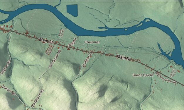 Map of Madawaska, Maine