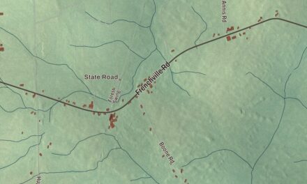 Map of Mapleton, Maine