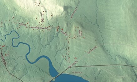 Map of Marshfield, Maine