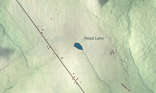 Map of Merrill, Maine