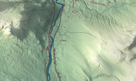 Map of Mexico, Maine