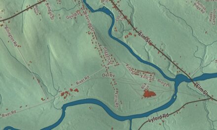 Map of Milo, Maine