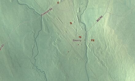 Map of Nashville, Maine
