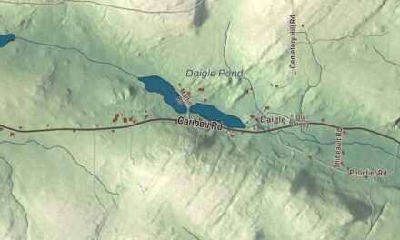 Map of New Canada, Maine