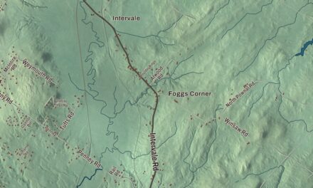 Map of New Gloucester, Maine