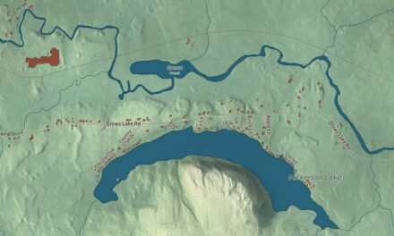 Map of New Limerick, Maine