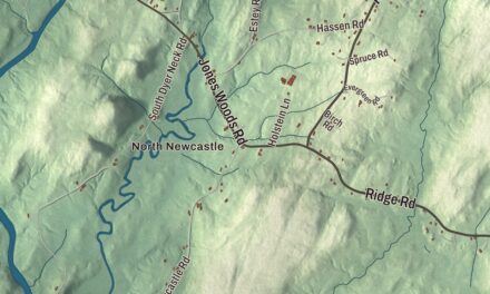 Map of Newcastle, Maine