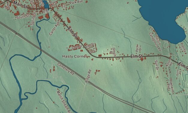 Map of Newport, Maine
