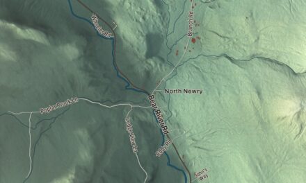 Map of Newry, Maine