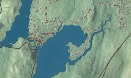 Map of Nobleboro, Maine