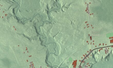Map of North Anson, Maine