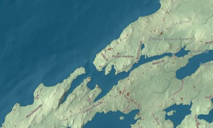 Map of North Haven, Maine